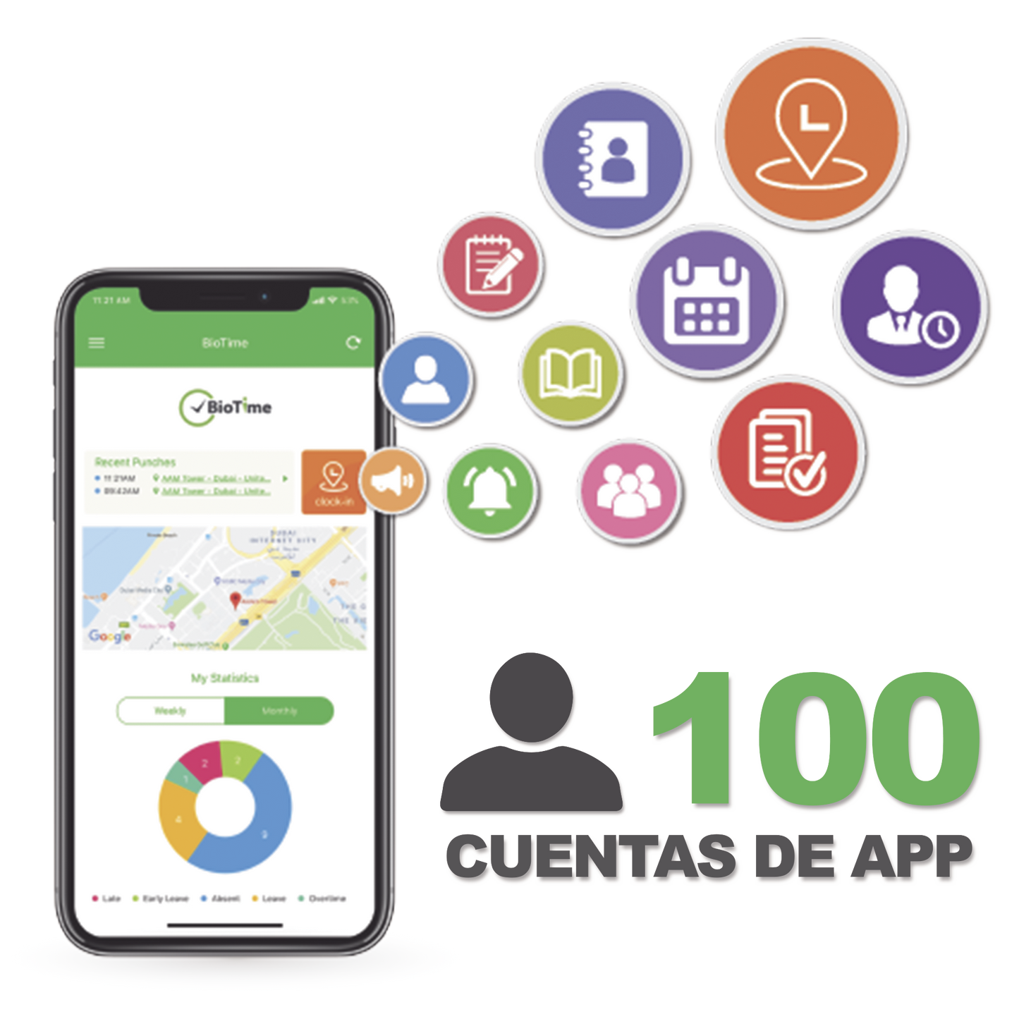 BIOTIMEAPP100-h - Digital Shop México.