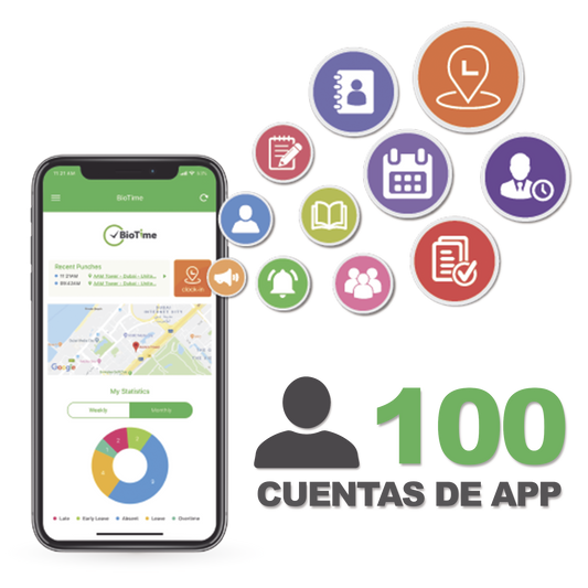 BIOTIMEAPP100-h - Digital Shop México.