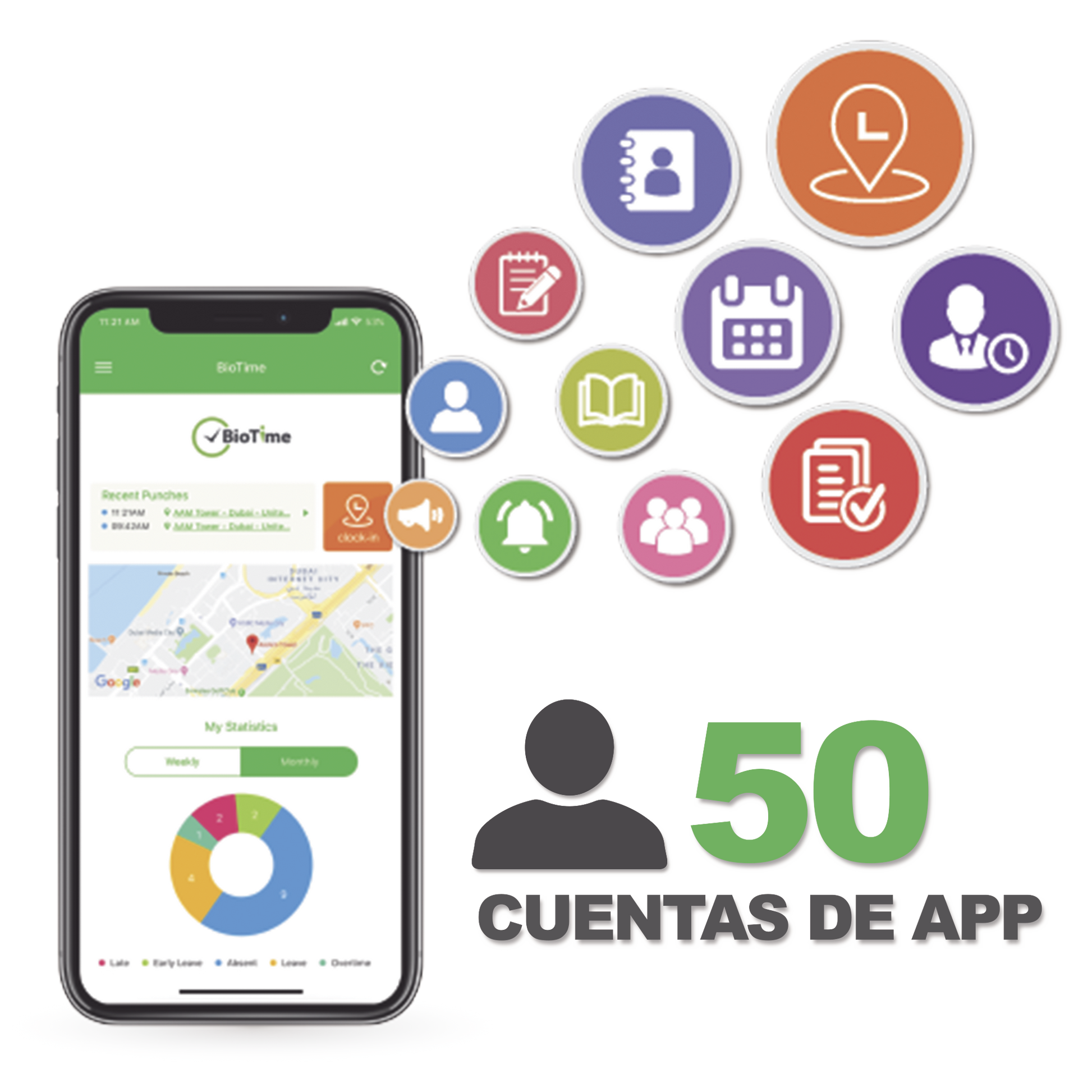 BIOTIMEAPP50-h - Digital Shop México.