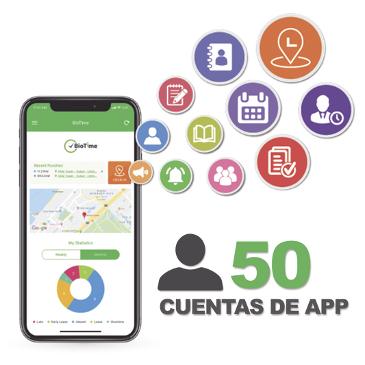 BIOTIMEAPP50-h - Digital Shop México.