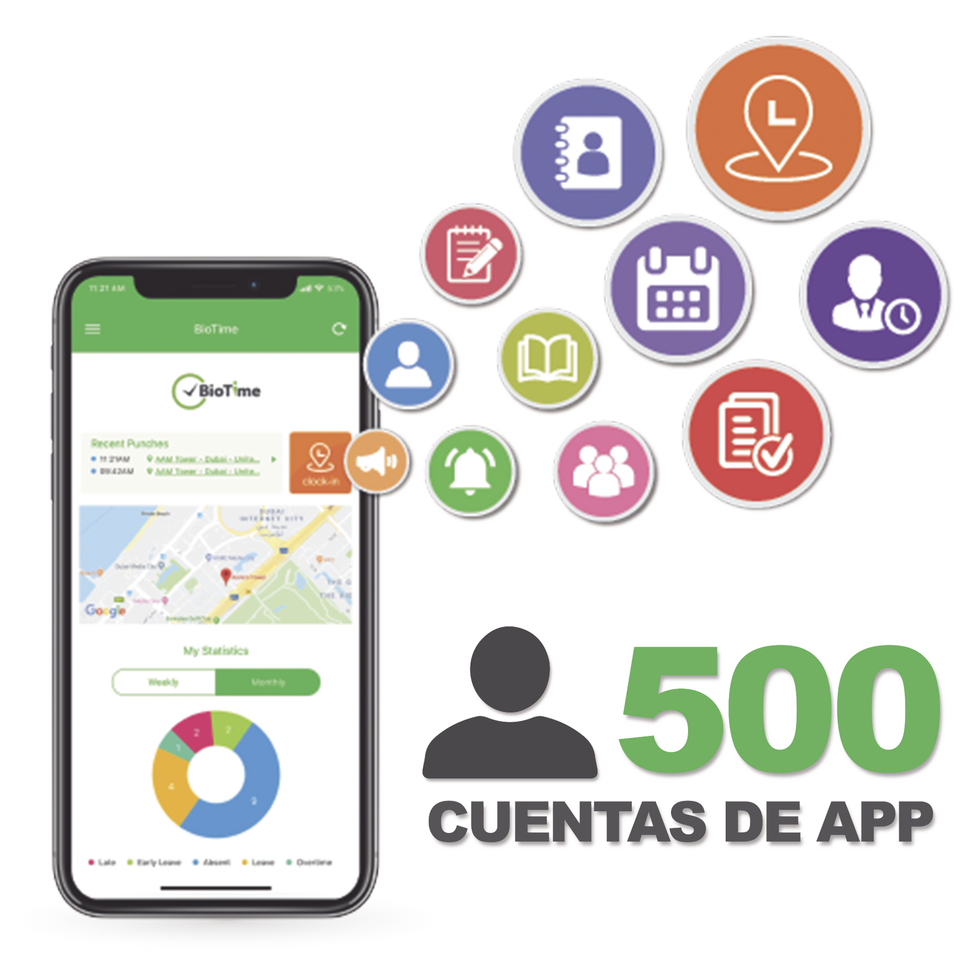 BIOTIMEAPP500-h - Digital Shop México.